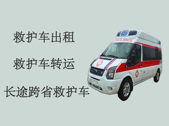 宁波个人救护车出租转运-专业接送病人服务车